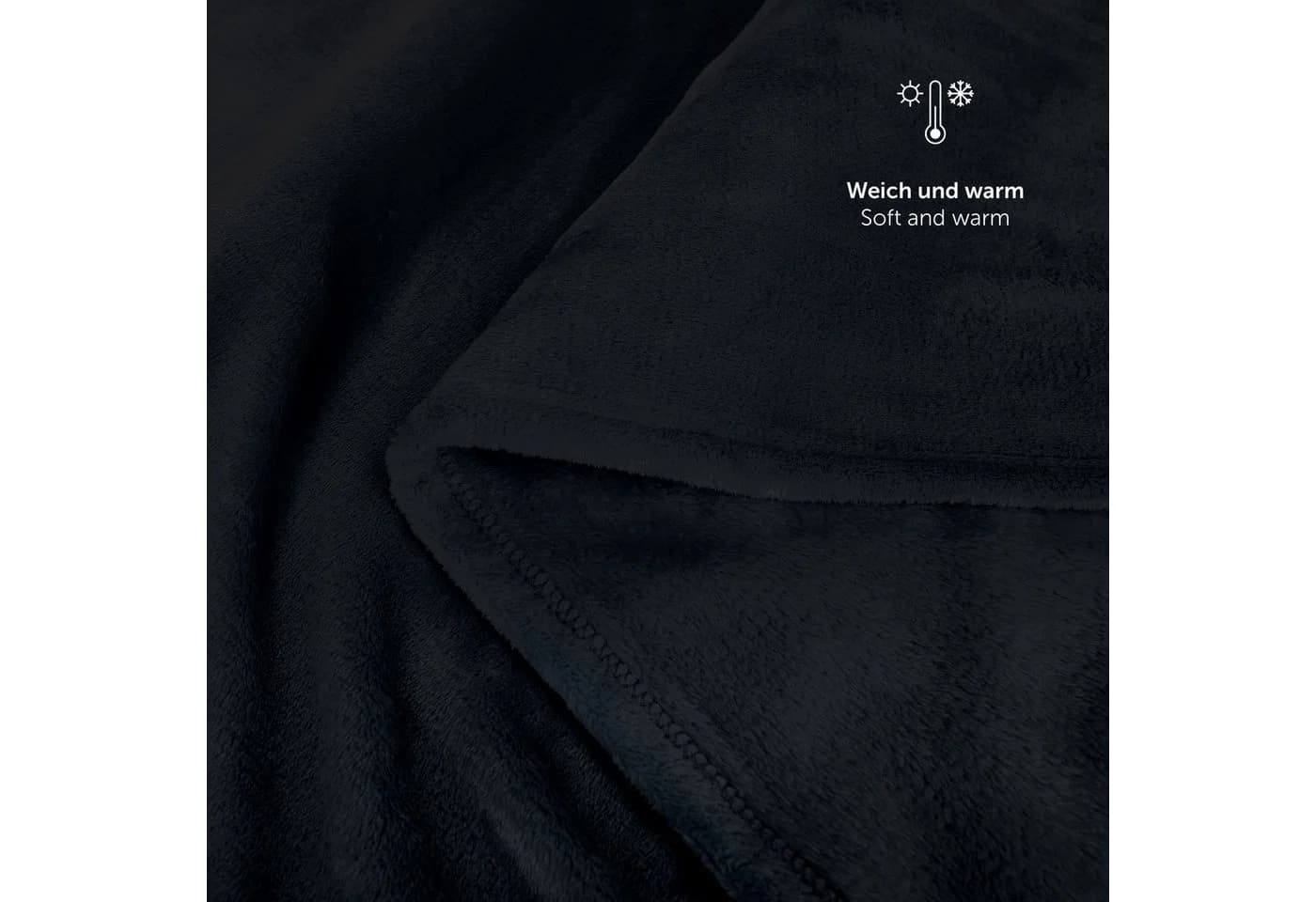 Blumtal Kuscheldecke mit Ärmeln und Fußsack - Bild 5