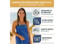 Blumtal Sporthandtuch Mikrofaser Blau Reisehandtuch Bild 3