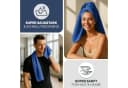 Blumtal Sporthandtuch Mikrofaser Blau Reisehandtuch Bild 4