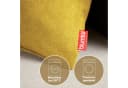 Blumtal Kissenbezug Chenille 2er Set Gelb Versteckter Reißverschluss Bild 4