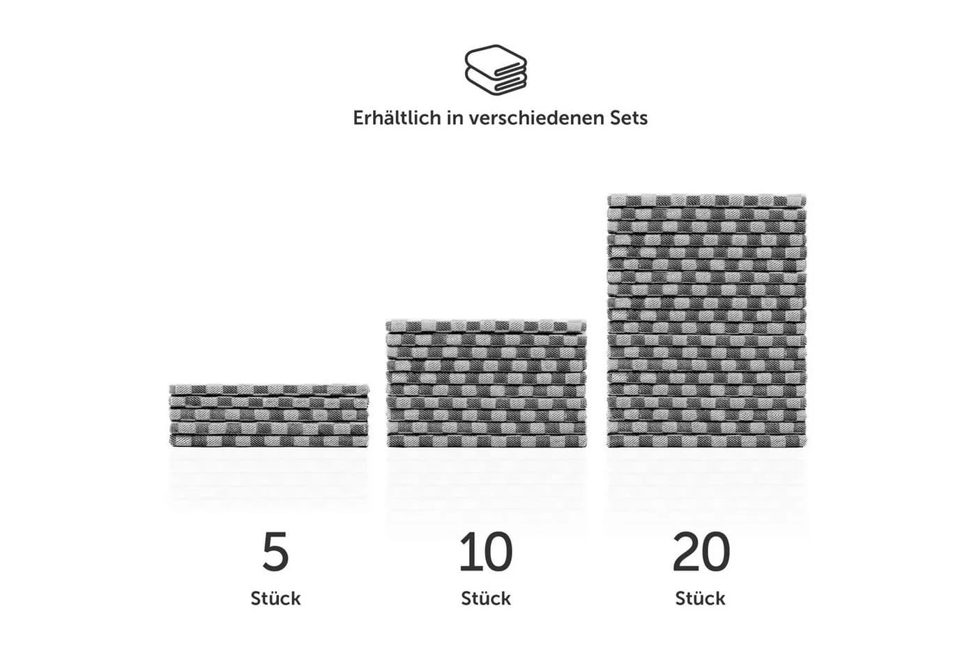 Blumtal Geschirrtuch Premium 100% Baumwolle 50x70cm Set - Bild 5