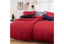 Blumtal Mako-Satin Bettwäsche 100% Baumwolle Rot OEKO-TEX Bild 2