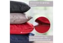 Blumtal Mako-Satin Bettwäsche 100% Baumwolle Rot OEKO-TEX Bild 5