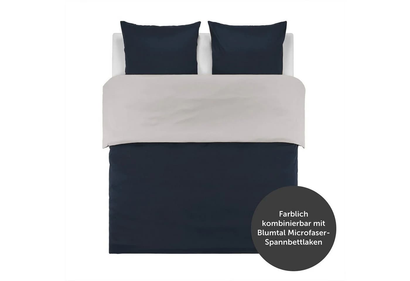 Blumtal Bettwäsche Premium Wendebettwäsche Mikrofaser 2er Set Öko-Tex Zertifiziert - Bild 3