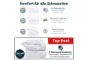 Blumtal Kunstfaserbettdecke 100% Polyester 4 Jahreszeiten Bild 3