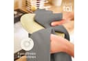 Blumtal Geschirrtuch Set 4-tlg. Grau 100% Baumwolle Waffelgewebe Bild 5