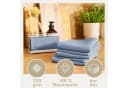 Blumtal Geschirrtuch Set 6-tlg. 100% Baumwolle Blau Saugfähig Bild 1