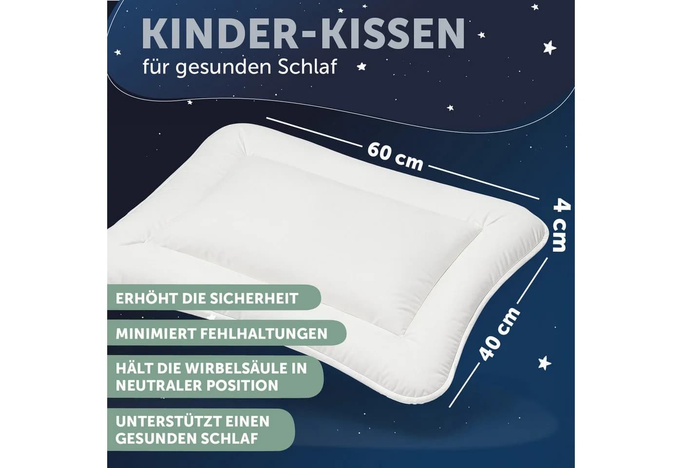 Laleni Babybettdecke und Kissen Set - OEKO-TEX zertifiziert, waschbare Kinderdecke - Bild 3