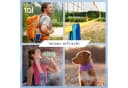 Blumtal Sporthandtuch mit Kühlfunktion Grau Mikrofaser 3er-Pack Bild 1