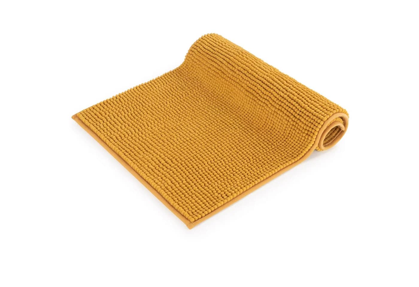 Blumtal Badematte Chenille Polyester rutschfest gelb - Bild 2