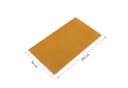 Blumtal Badematte Chenille Polyester rutschfest gelb Bild 3