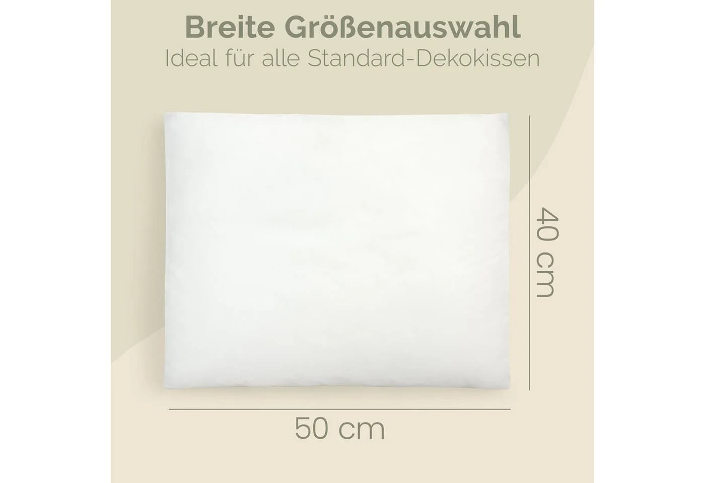 Blumtal Kissenfüllung Polyester OEKO-TEX zertifiziert - Bild 3