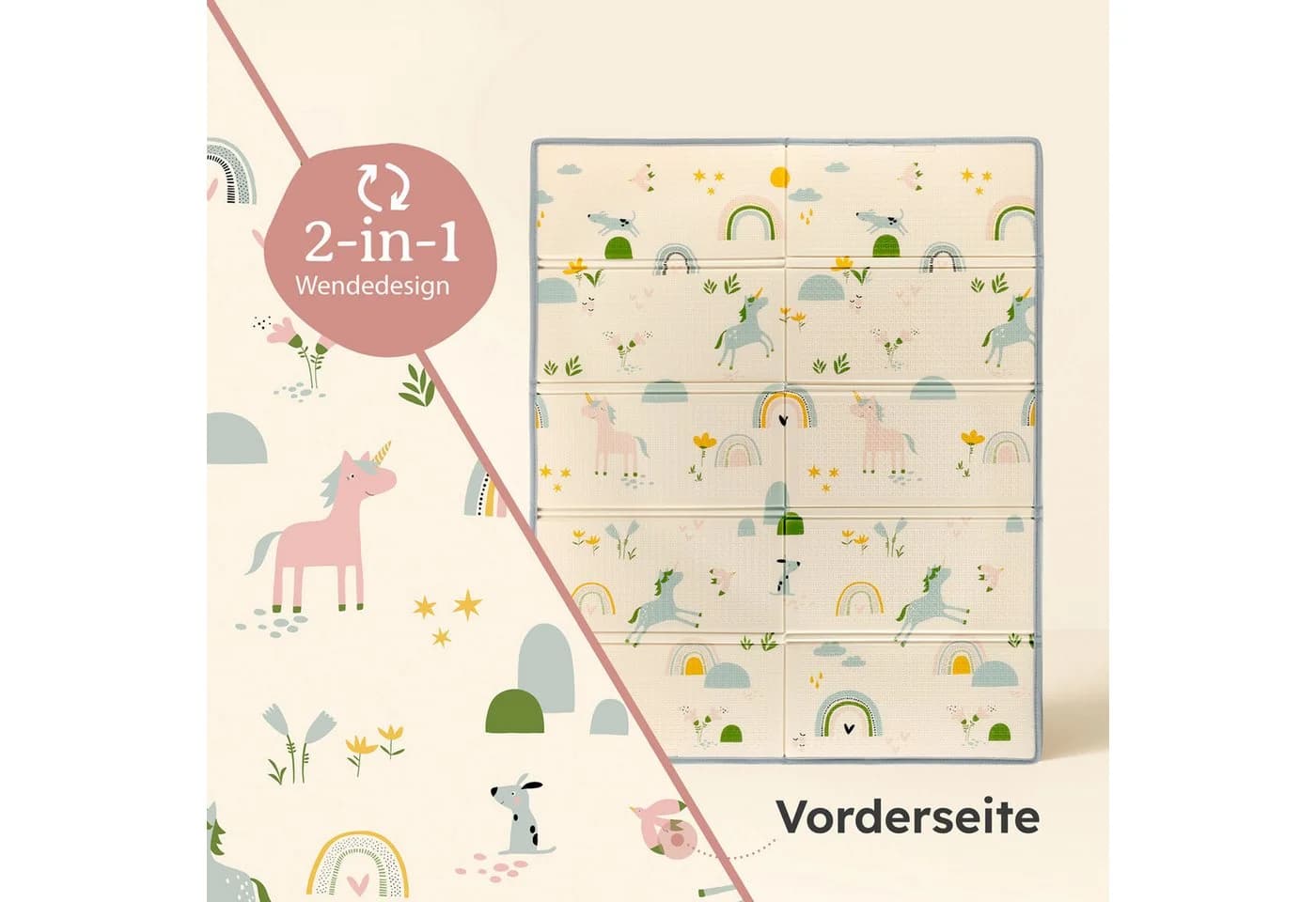Laleni Krabbelmatte Baby wasserdicht faltbar - Bild 3