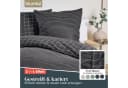 Blumtal Biber-Bettwäsche Grau 100% Baumwolle Flanell OEKO-TEX Bild 5
