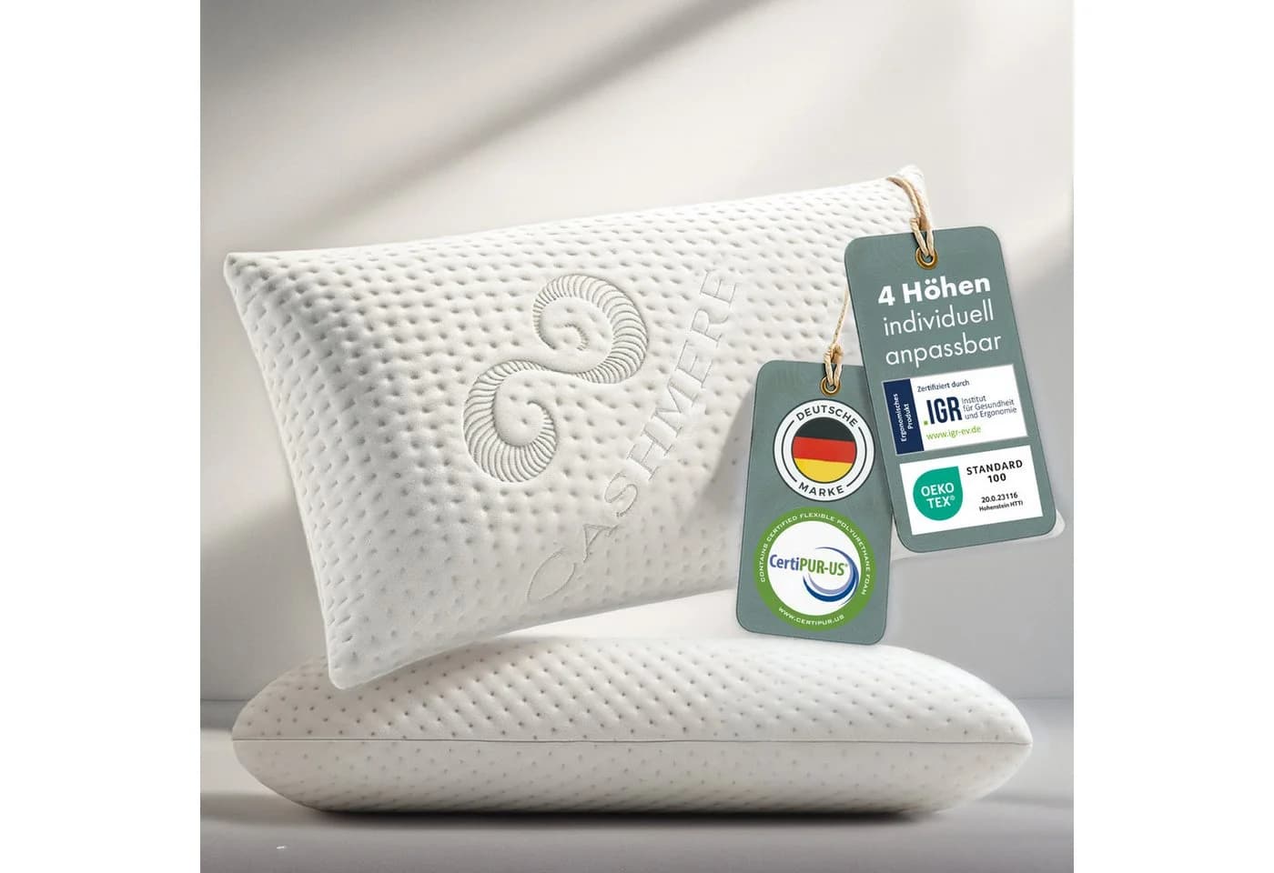 Blumtal Nackenkissen Memory Foam - Ergonomisch & Waschbar - Bild 2