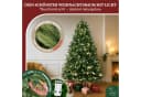 MERRY TREE Luxus Kunst-Tannenbaum 100% PE-Nadeln Holzfuß Skandinavisch Grün Bild 1