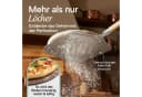 Blumtal Pizzaschieber Silber Aluminium & Edelstahl mit abnehmbarem Holzgriff Bild 4