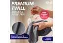 Blumtal Geschirrtuch 5er Set Anthrazit Premium Baumwolle Bild 4