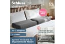 Blumtal Kissenbezug 2er Set Grau Baumwolle Elasthan Bild 1