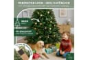 MERRY TREE Premium Künstlicher Weihnachtsbaum Nordmanntanne PE/PVC mit Holzfuß Bild 5