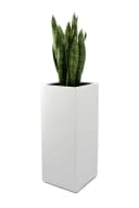 Flingora Bodenvase Temple Weiß Fiberglas Indoor Outdoor Bild 3