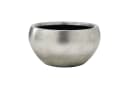 Flingora Pflanzschale Alodie Fiberglas Silber Ø 40 cm Bild 2