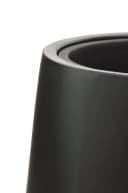 Flingora Bodenvase Nelson Samtschwarz Fiberglas Indoor Outdoor Bild 3