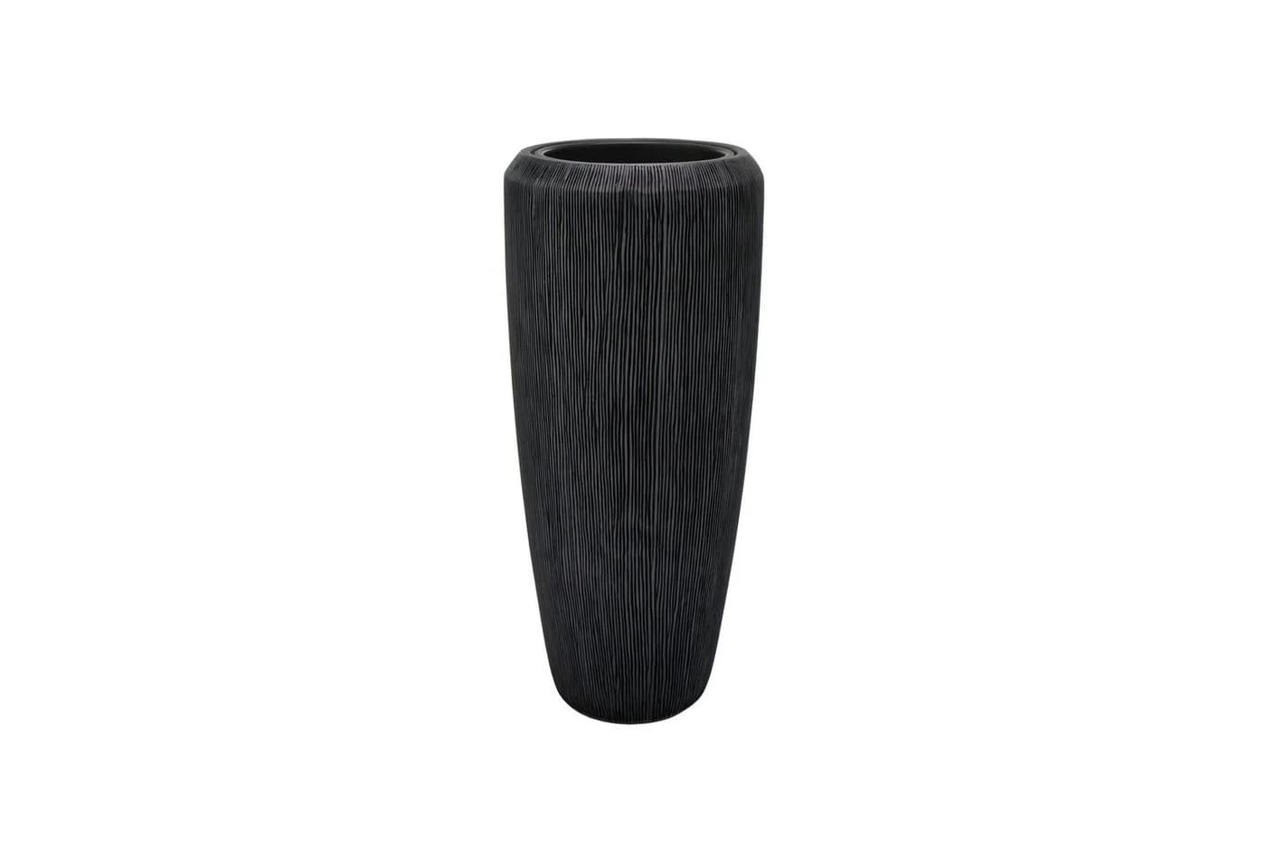 Flingora Bodenvase Esmee Anthrazit Fiberglas Indoor Outdoor - Bild 2