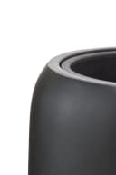 Flingora Bodenvase Cleo Samtschwarz Fiberglas Indoor Outdoor Bild 3