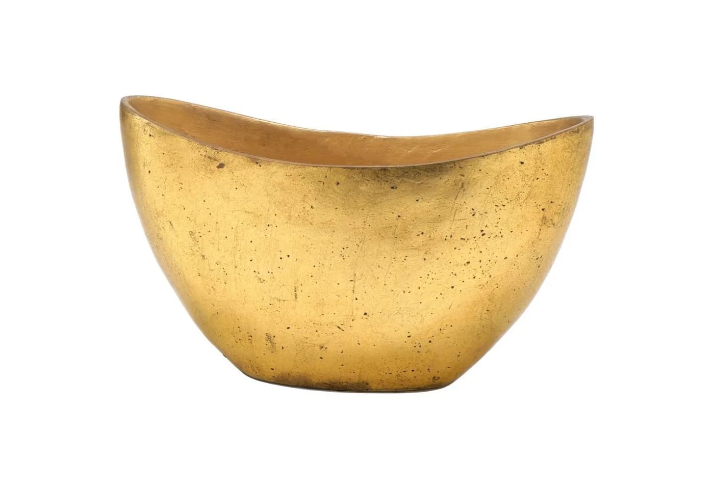 Flingora Jardiniere Odeta Gold Fiberglas Schiffchen - Bild 2