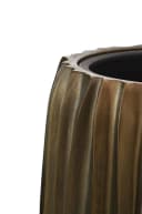 Flingora Bodenvase Minga Kupferbraun Fiberglas mit Einsatz Bild 1