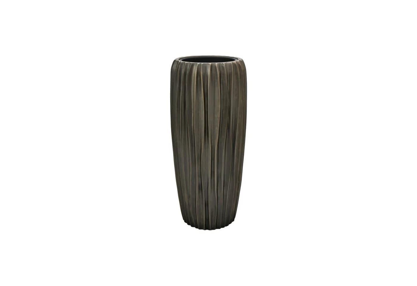 Flingora Bodenvase Minga Kupferbraun Fiberglas mit Einsatz - Bild 2