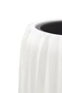 Flingora Bodenvase Minga Weiß Fiberglas-Steingemisch Bild 3