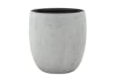 Flingora Pflanzkübel Dao Fiberglas Grau Ø 40 cm Bild 2