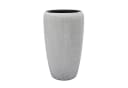 Flingora Bodenvase Gloria Fiberglas Grau Modern Bild 2