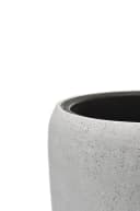 Flingora Bodenvase Gloria Fiberglas Grau Modern Bild 3