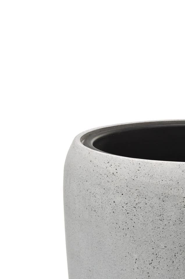 Flingora Bodenvase Gloria Fiberglas Grau Modern - Bild 3