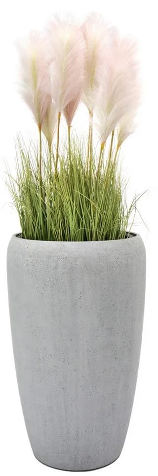 Flingora Bodenvase Gloria Fiberglas Grau Modern - Bild 4