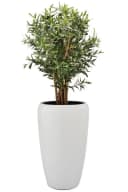 Flingora Bodenvase Gloria Weiß mit Einsatz Bild 3