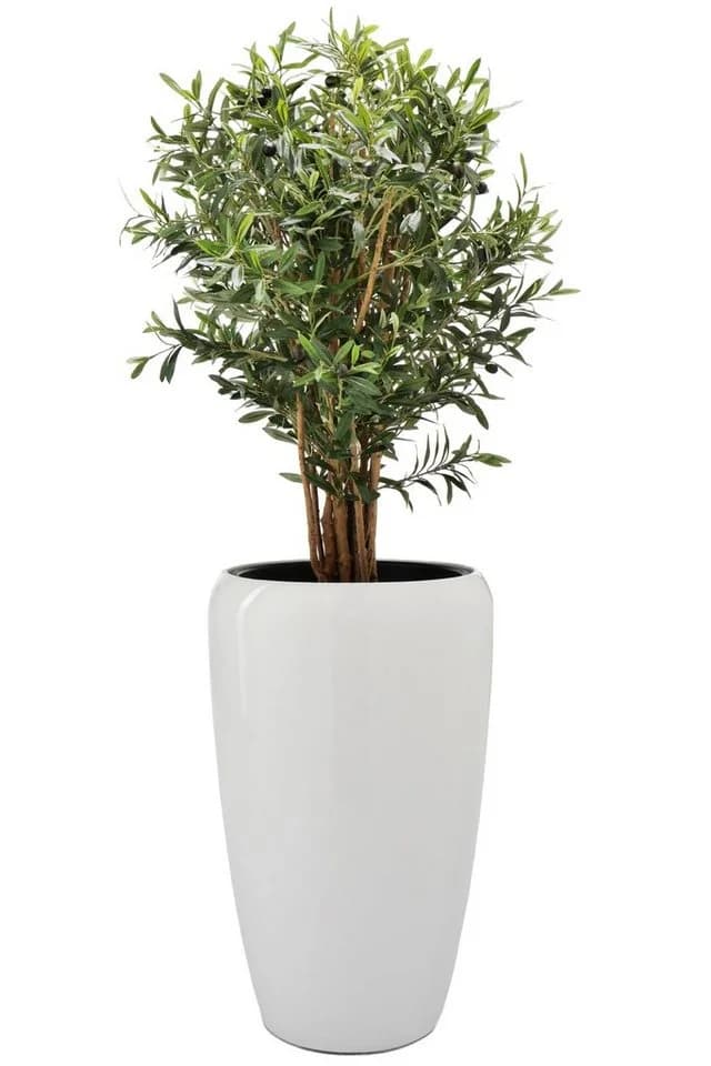 Flingora Bodenvase Gloria Weiß mit Einsatz - Bild 3