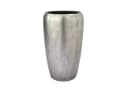 Flingora Bodenvase Gloria Silber Fiberglas-Steingemisch mit Einsatz Bild 2