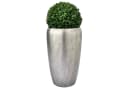 Flingora Bodenvase Gloria Silber Fiberglas-Steingemisch mit Einsatz Bild 4