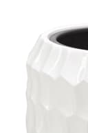 Flingora Bodenvase Celice Weiß Fiberglas Indoor Outdoor Bild 3