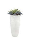Flingora Bodenvase Celice Weiß Fiberglas Indoor Outdoor Bild 4
