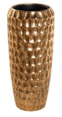 Flingora Bodenvase Celice Gold Fiberglas Indoor Outdoor Bild 2