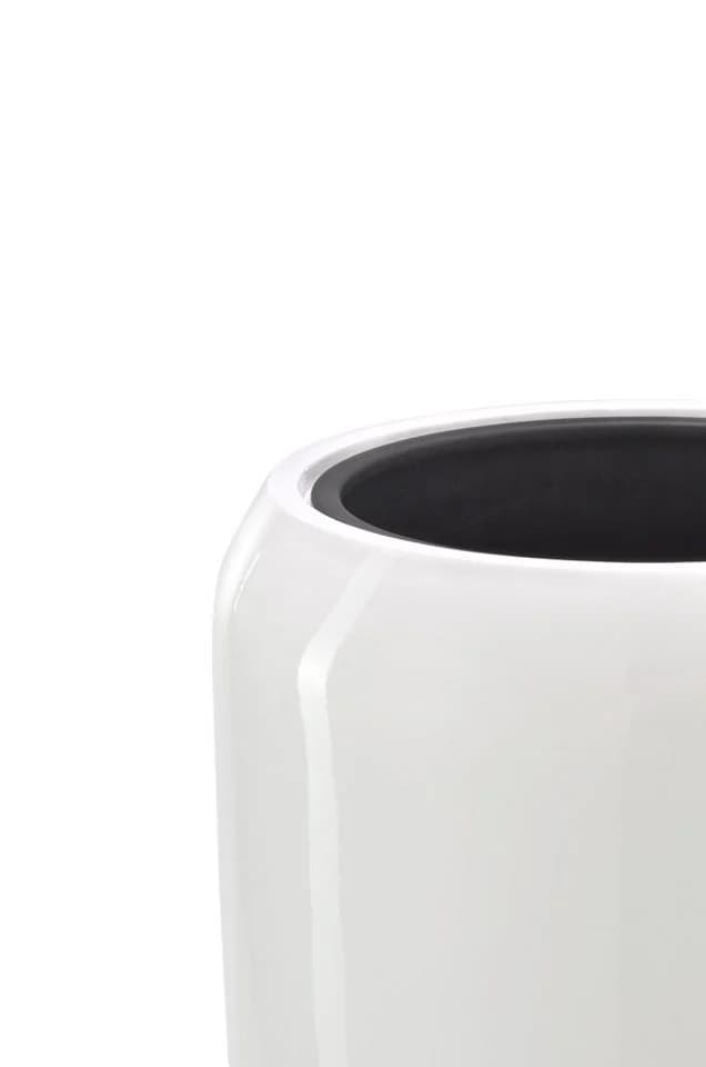 Flingora Bodenvase Cleo Fiberglas Weiß Indoor Outdoor