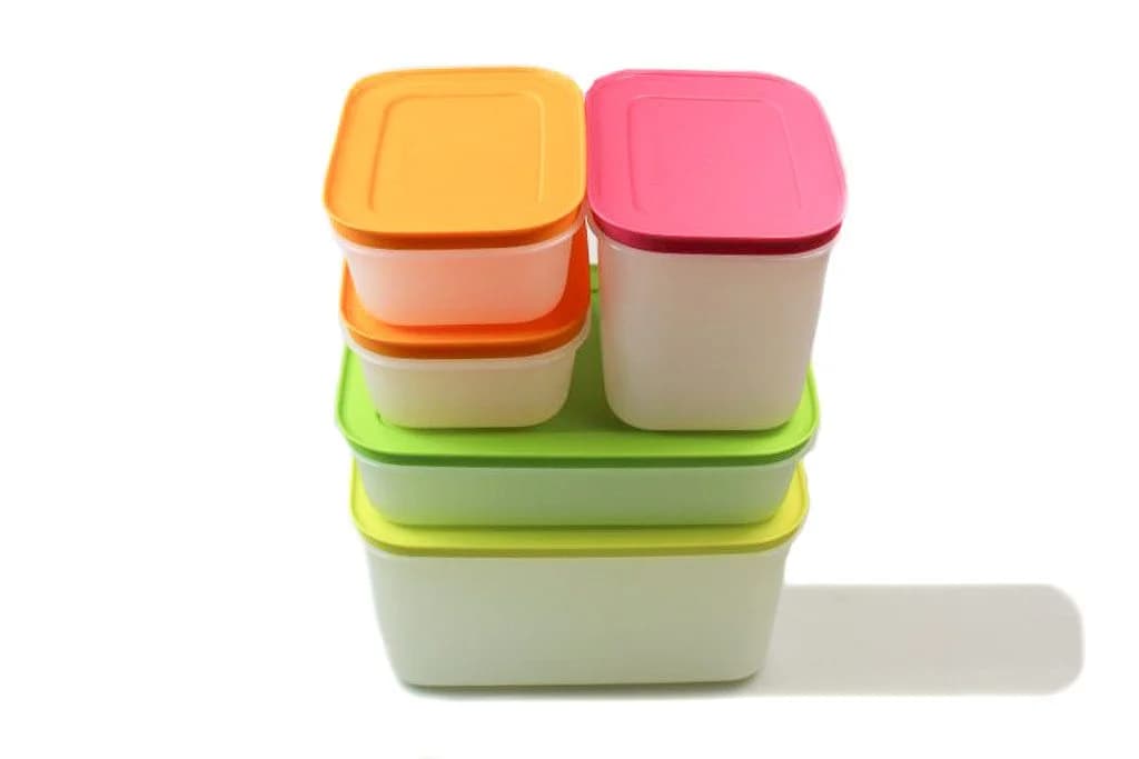 TUPPERWARE Eis-Kristall Gefrier-Behälter Set Bunt 1,0L-2,5L