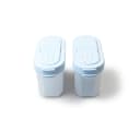 TUPPERWARE Gewürzbehälter Gewürz-Zwerge 120 ml Hellblau 2er Set Bild 1