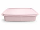 TUPPERWARE Lunchbox 1 L rosa mit Trennwand Bild 1