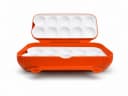 TUPPERWARE Eierbox Kolumbus für 10 Eier transparent Bild 1